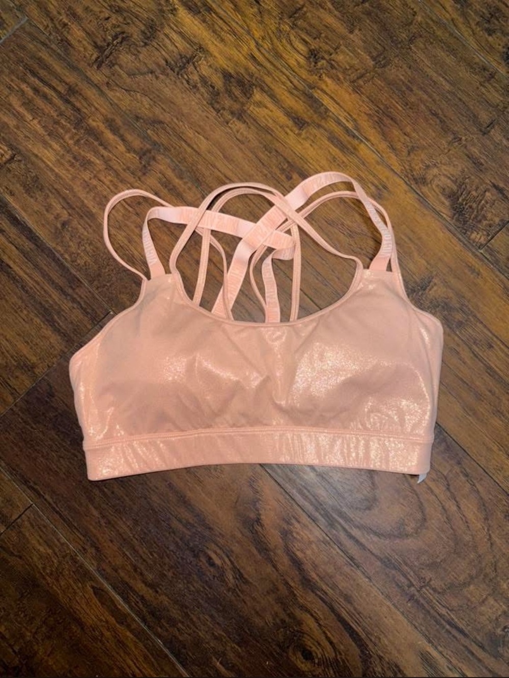 Women’s Strappy Sports Bra - Pink